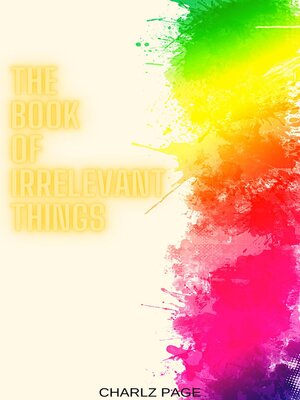cover image of The Book of Irrelevant Things